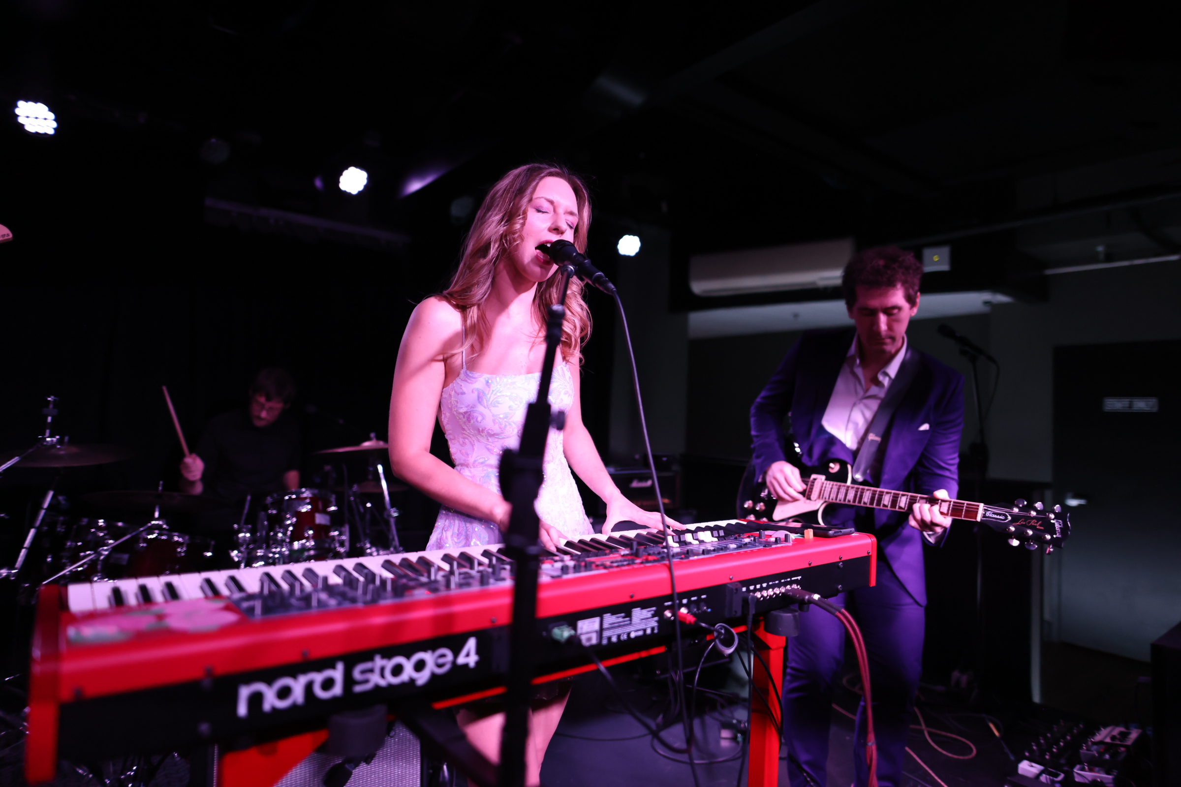 Awake & Dreaming's Sasha Kristoff and Stefan Schneider performing at Sonic Hall Guelph