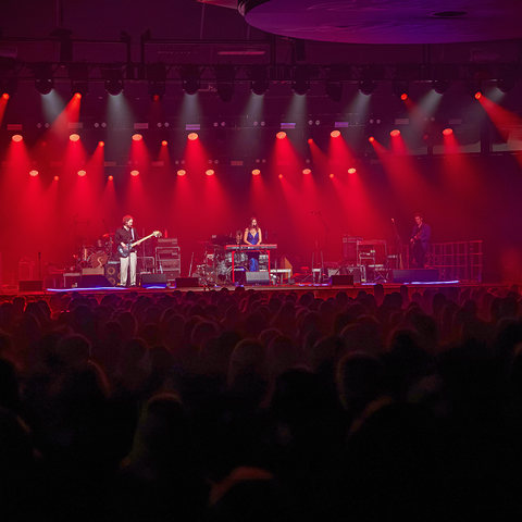 Awake & Dreaming on the arena stage opening for Blue Rodeo to a sold-out Owen Sound crowd 2026