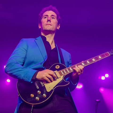 Awake & Dreaming's Stefan Schneider on guitar, opening for Blue Rodeo in Owen Sound 2026